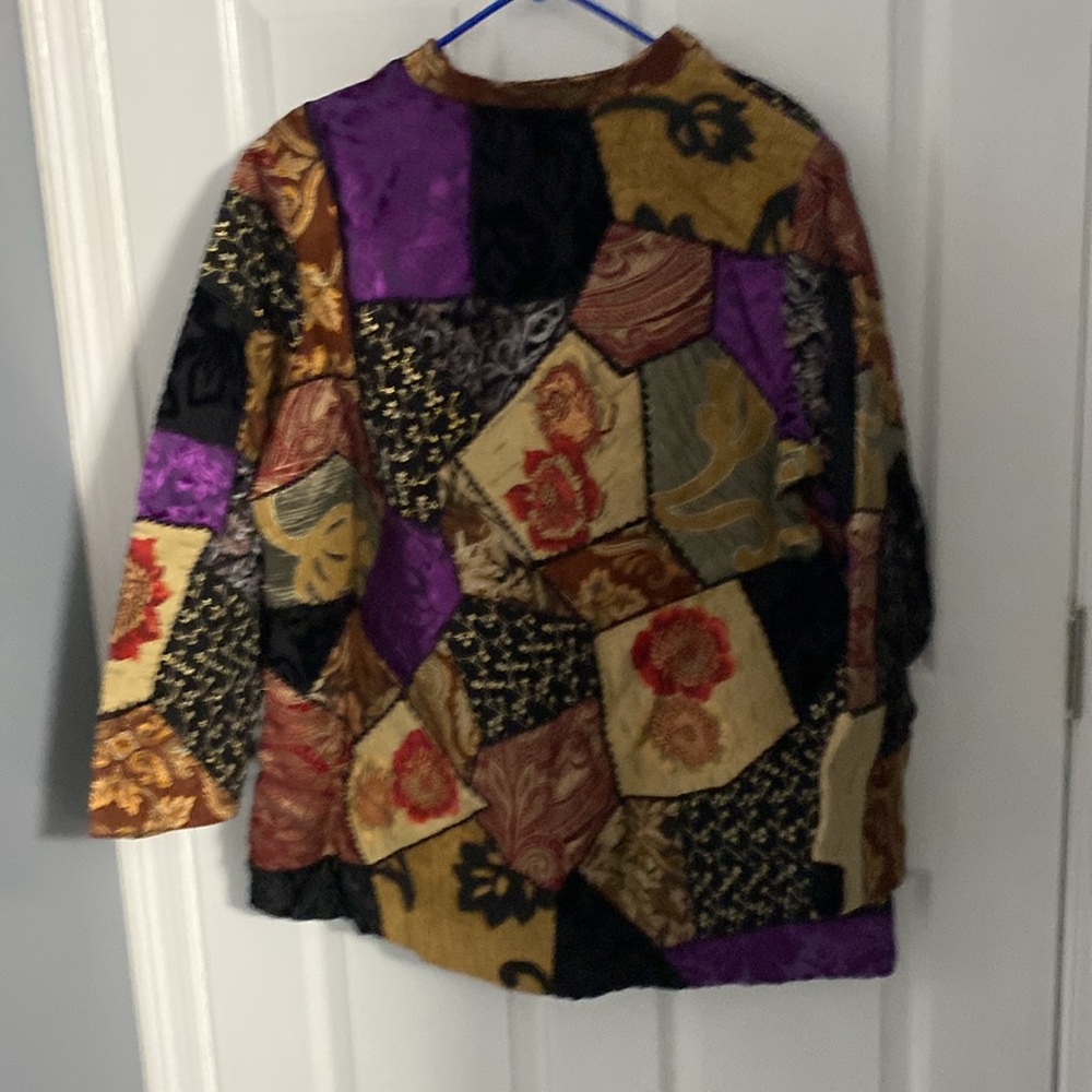 Patchwork Looking Jacket - image 2